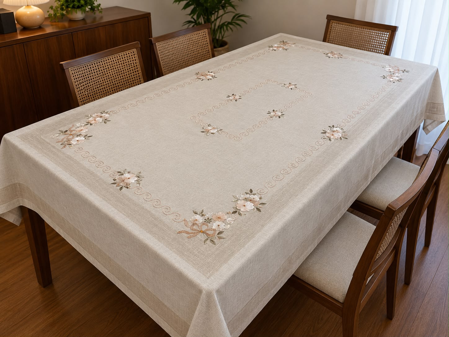 Toalha de Mesa Retangular - Verbena