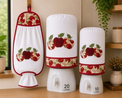 Kit Capa de Galão + Puxa Saco - Estampa 6