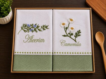 Kit 2 Panos de Prato - Diversos 45x65cm