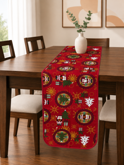 Caminho de Mesa Natalino 1,14mx40cm - Estampa 16